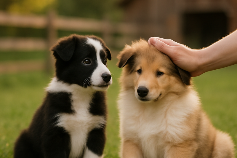 Welpenaufzucht Grundlagen bei Petersberg Collies – Beratung
